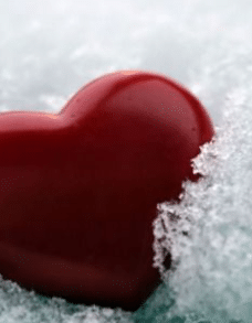 heart on ice