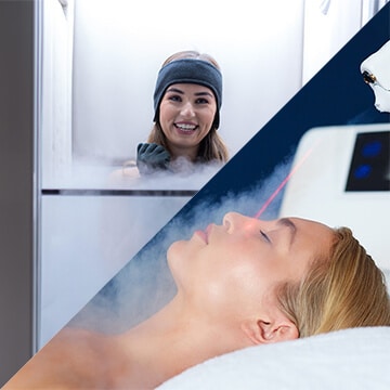 Whole Body Cryotherapy Single Session + CryoFacial/Spot Cryotherapy